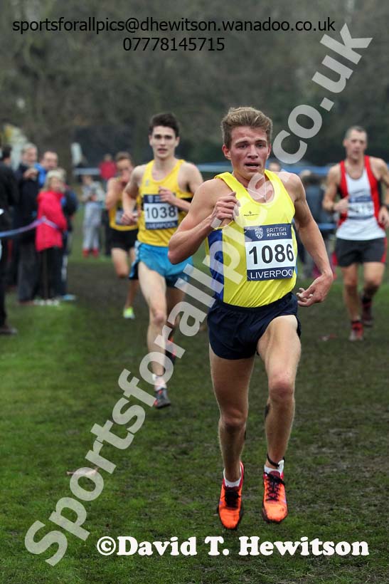 Senior men's European Cross Country Trials, Sefton Park, Liverpool. Photo: David T. Hewitson/Sports for All Pics